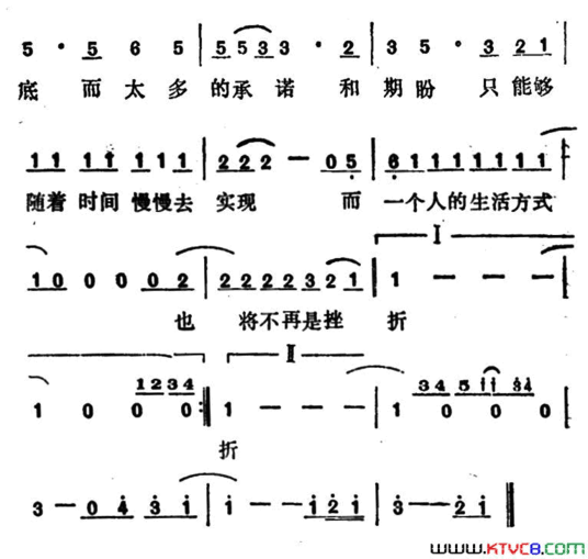 你常微笑对朋友说简谱