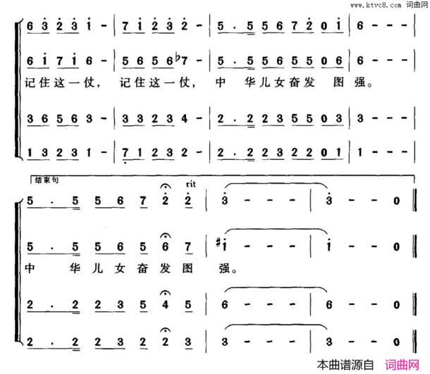 记住这一仗邓永旺词刘普群曲记住这一仗邓永旺词 刘普群曲简谱