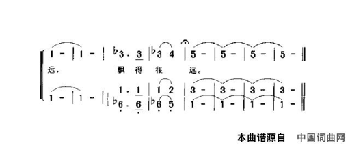 小白帆小海燕简谱