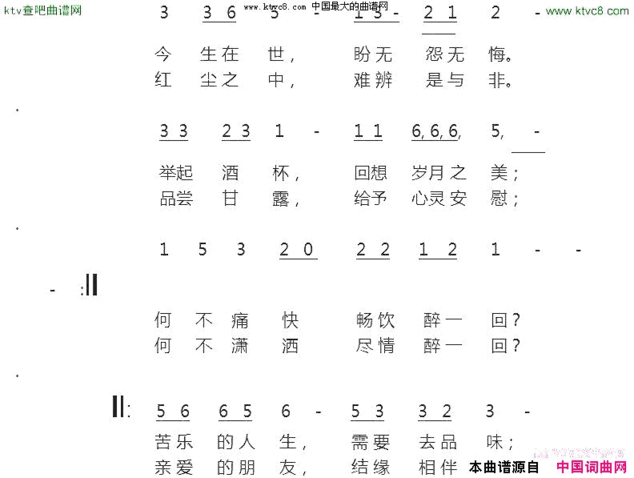 别忘说声再会简谱