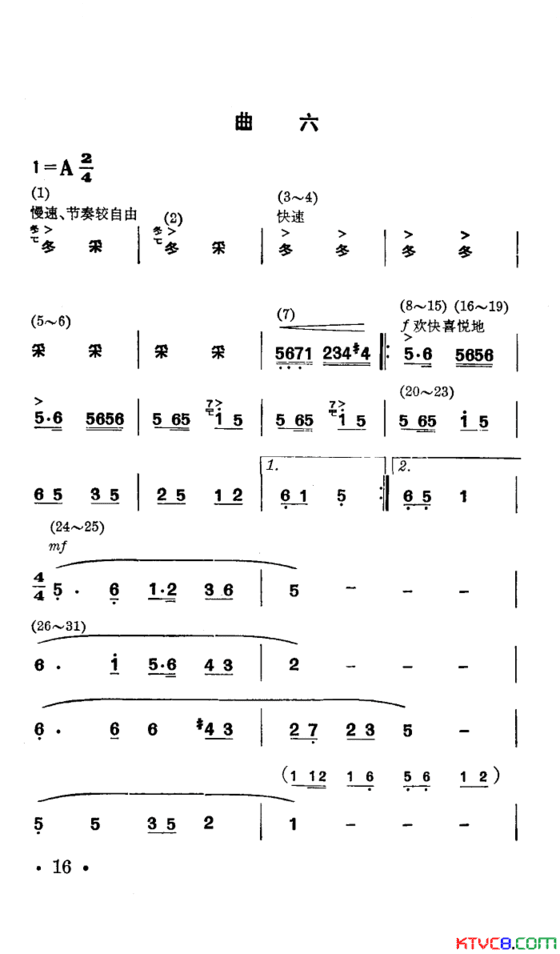 战马嘶鸣舞蹈音乐简谱