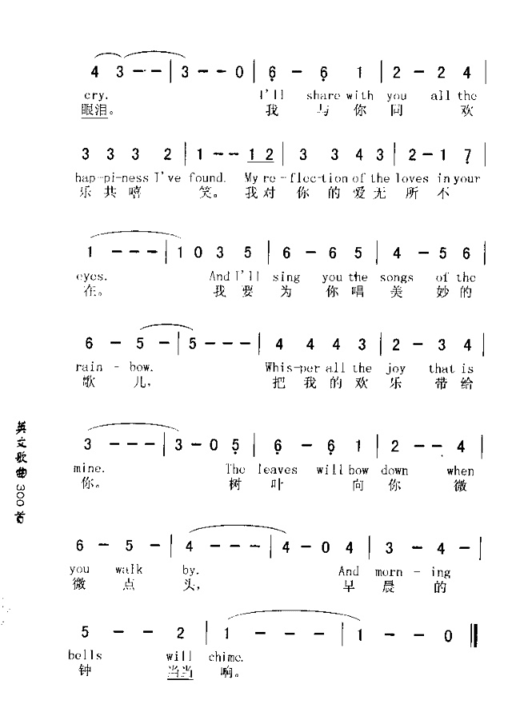 FORBABY为了孩子简谱