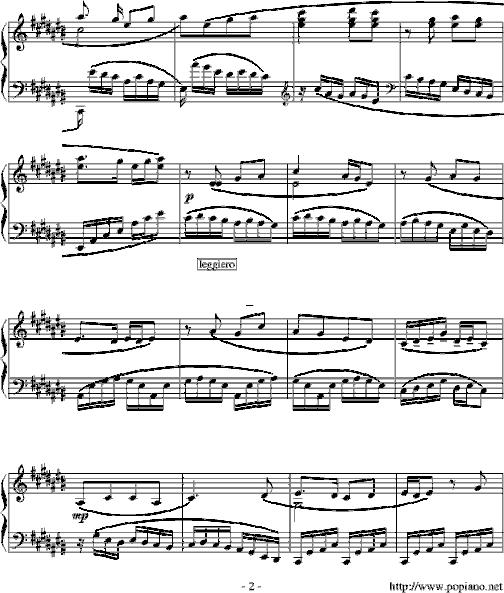 练习曲No.1简谱