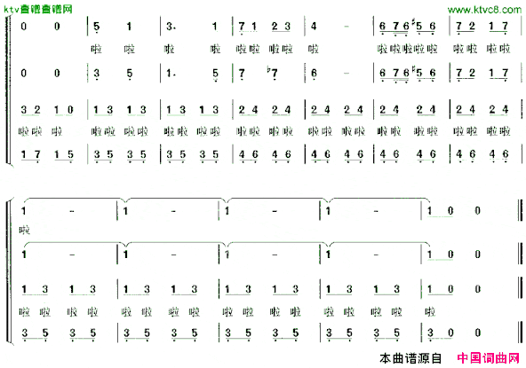 邮递马车合唱[日]简谱