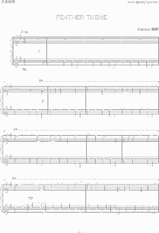 FeatherTheme简谱