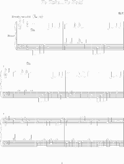 ToTake...ToHold简谱