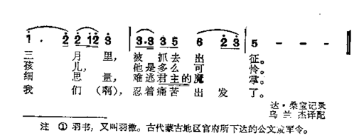 羽书简谱