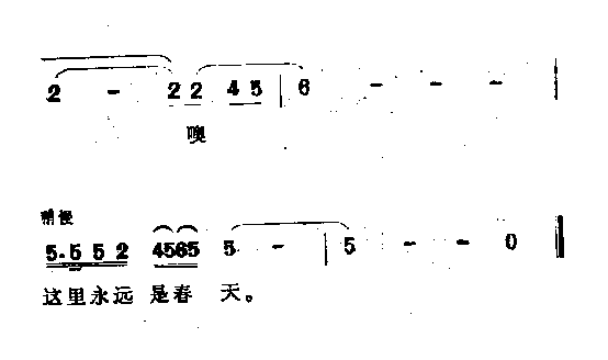 这一片热土简谱