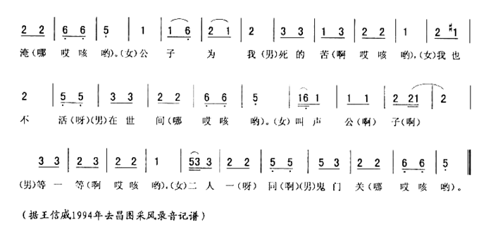 快板文嗨嗨简谱