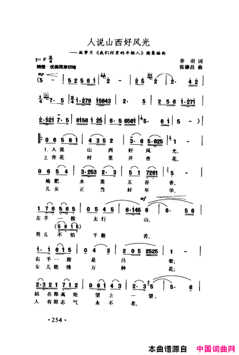 颂歌献给伟大的党歌曲集251-300简谱