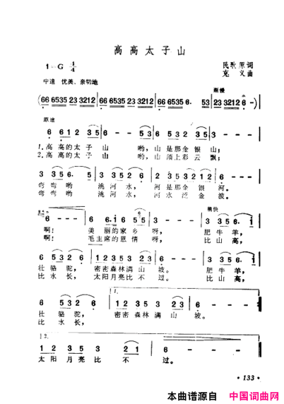 毛泽东赞歌：百首赞歌献给毛主席百年诞辰121-180简谱