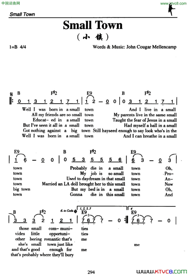 SmallTown小镇Small Town小镇简谱