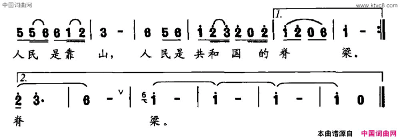 人民陈平词王贵龙曲人民陈平词 王贵龙曲简谱