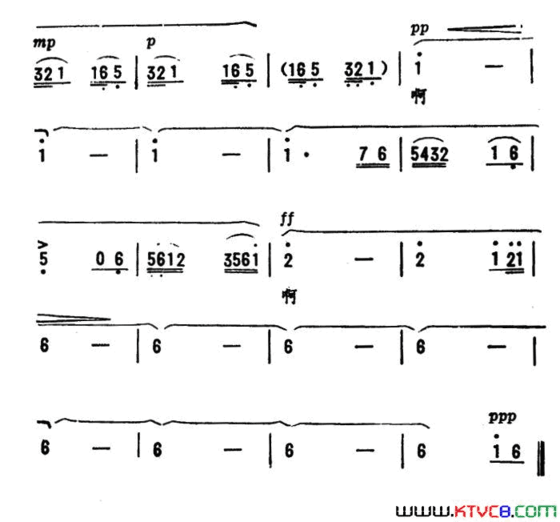 布谷鸟四川新民歌、劫夫编曲简谱